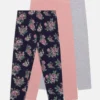 Friboo 3 PackLeggingsGrey/Pink/Multi-Coloured Bambini Pantaloni F5723B034-C11