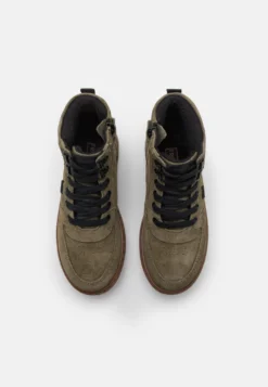 Friboo Leather - Stivaletti Stringati - Khaki 3 Friboo Leather - Stivaletti Stringati - Khaki -Friboo ceaaa599a05f4869abd8451200e3b9c4 scaled